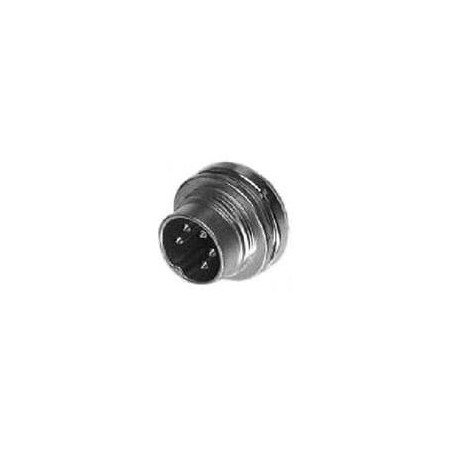 Tuchel Circular Connector, 3 Contact(S), Metal, Male, Solder Terminal, Receptacle T-3262-100
